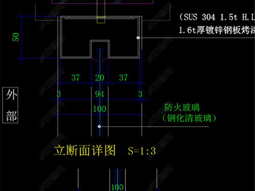 精品深化金屬門立斷面詳圖庫大全 設計平面圖下載與應用指南